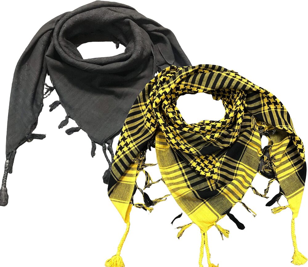4186 Shemagh Scarf - /100% Cotton Military Shemagh Keffiyeh Scarf Arafat